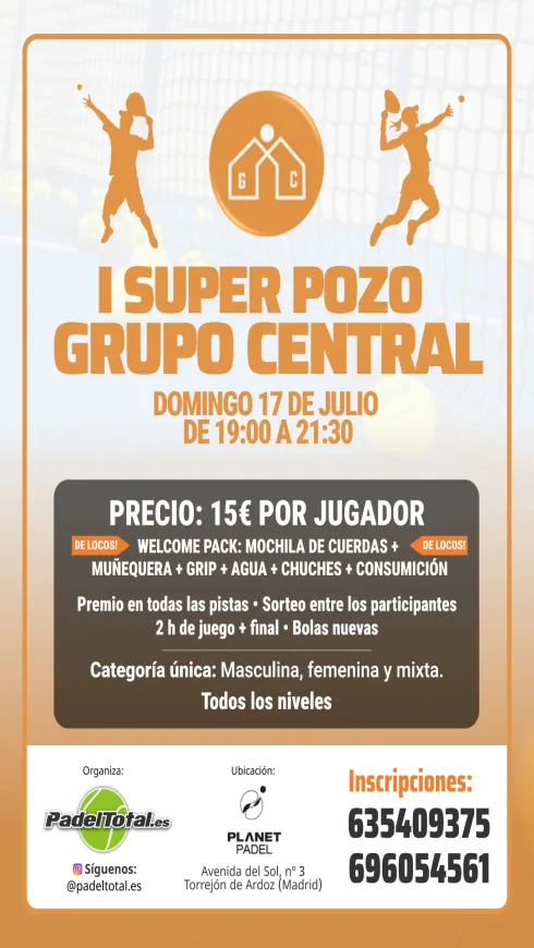 Primer Pozo de Grupo Central